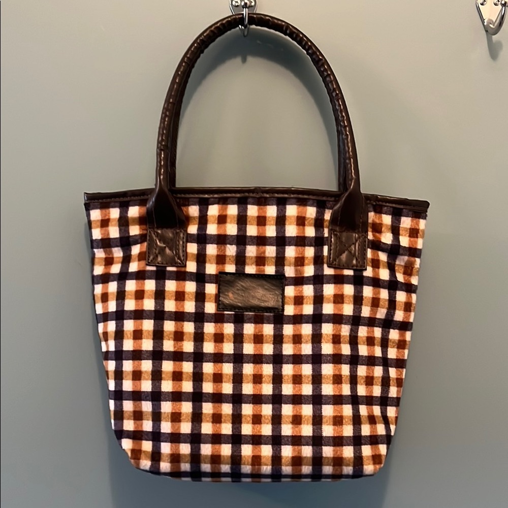 Aquascutum London Tartan Tote Bag